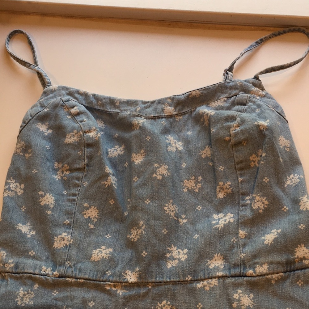 Blue and White Sundress — Small - Picture 6 of 8